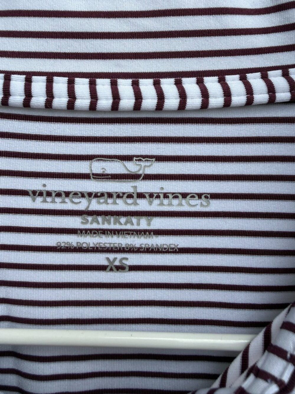 Vineyard Vines FSU Sankaty Quarter-Zip Top Size XS - Picture 5 of 5